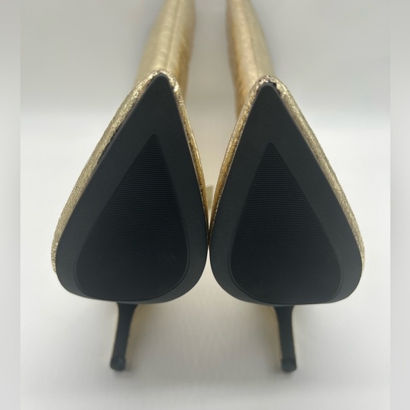 Worthington Gold Metallic Knee High Boots | Size 9.5M | Vegan | New With Box - Picture 11 of 16